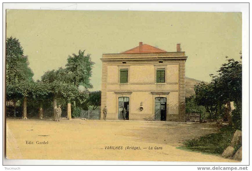 F1834 - VARILHES - La Gare - Varilhes