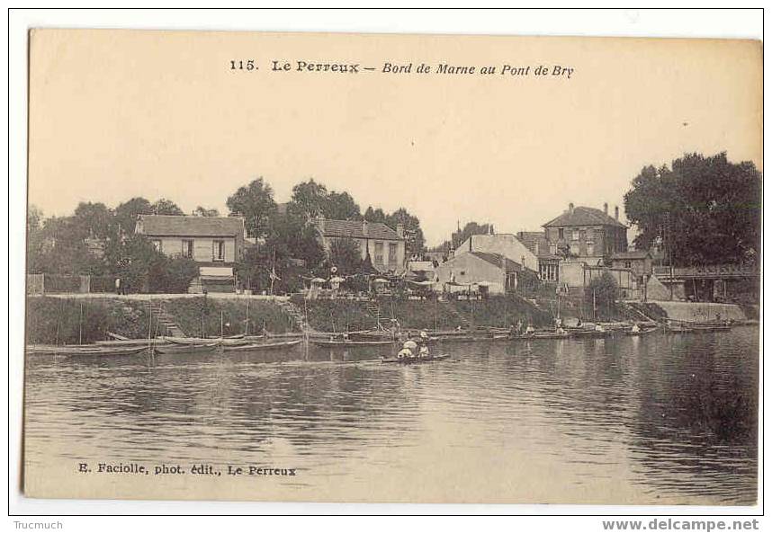 F1958 - LE PERREUX - Bord De Marne Au Pont De Bry - Le Perreux Sur Marne