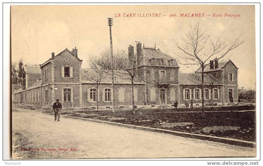 F1862 - 966 - MAZAMET - Ecole Pratique - Mazamet