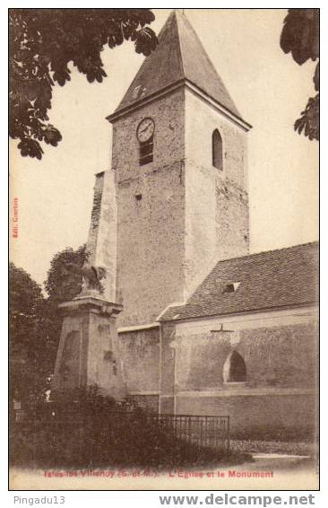 Isles Les Villenoy Eglise Et Monument à Voir - Villenoy