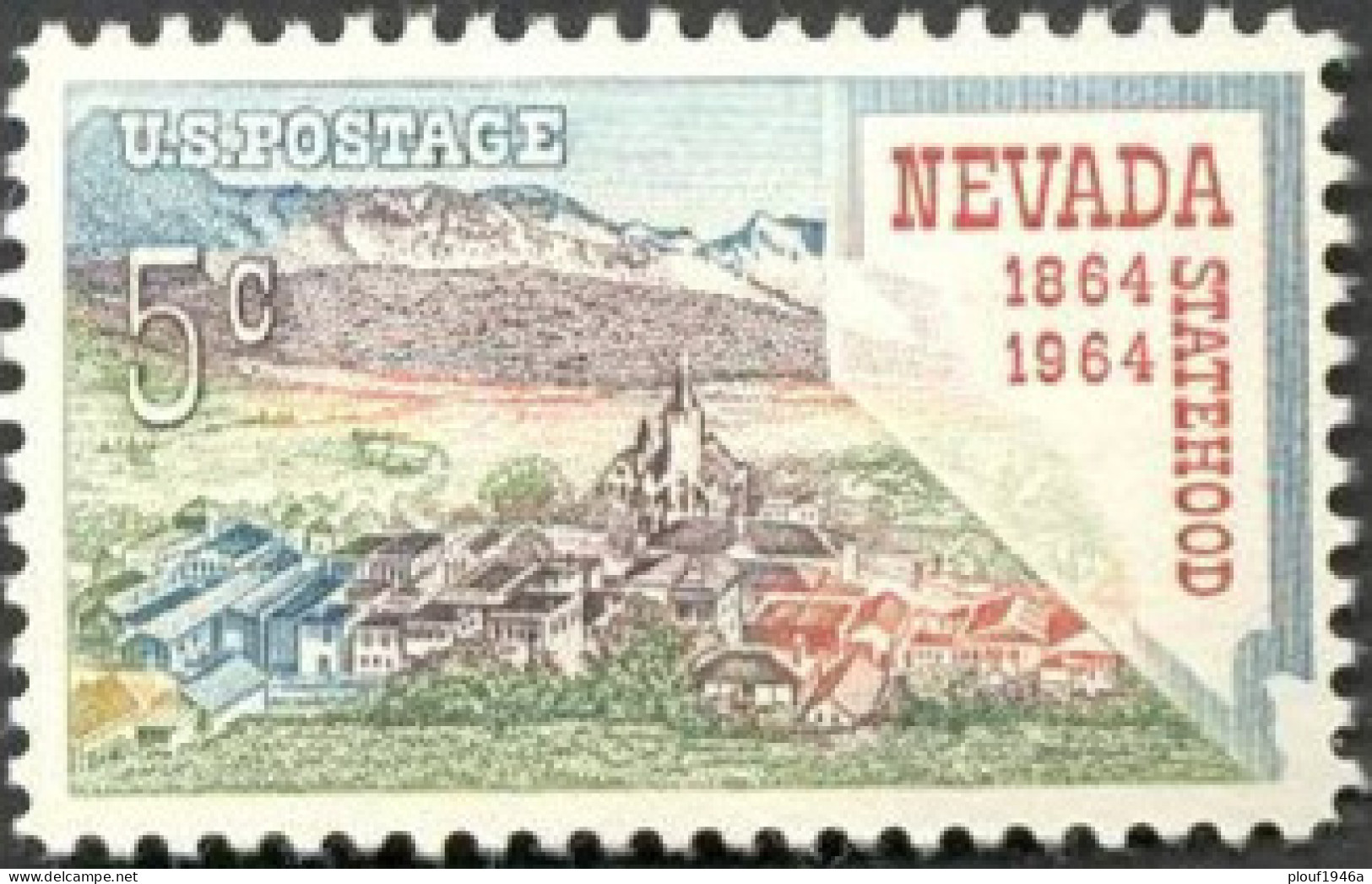 Pays : 174,1 (Etats-Unis)   Yvert Et Tellier N° :   764 (*) - Unused Stamps