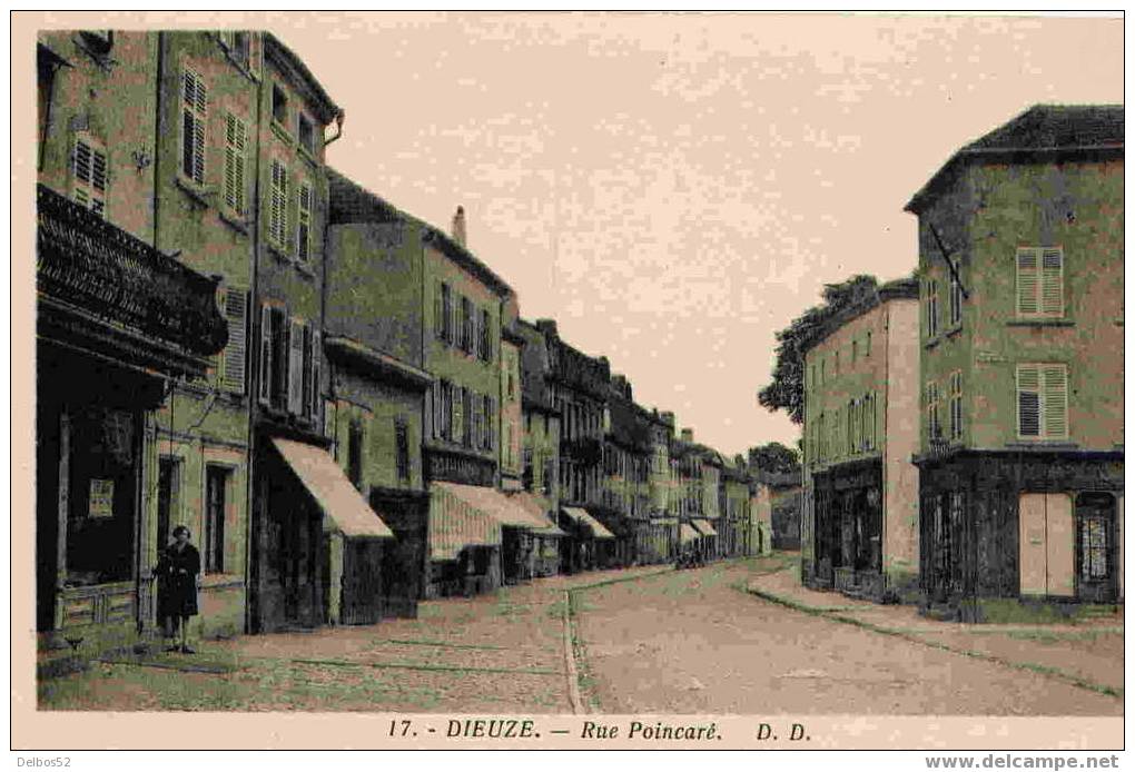 17.- Dieuze - Rue Poincaré - Dieuze