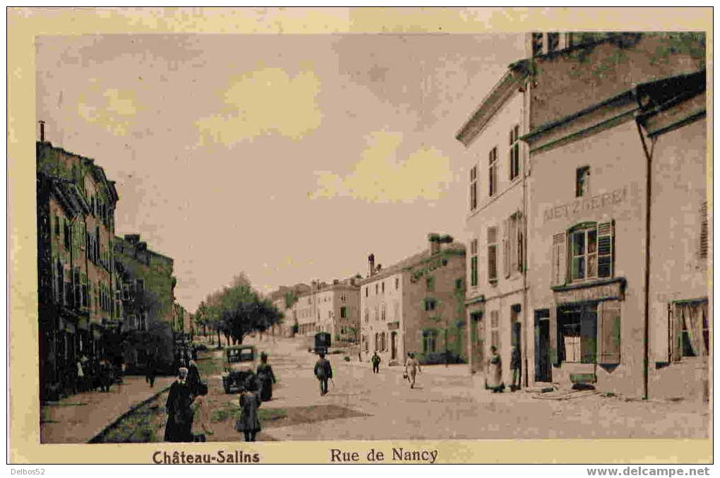 Château-Salins - Rue De Nancy - Chateau Salins