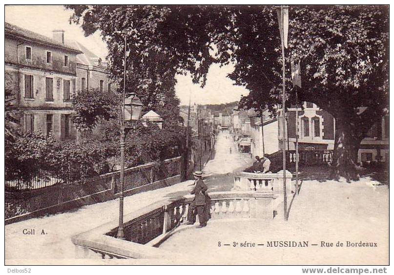 Mussidan   -   Rue De Bordeaux - Mussidan