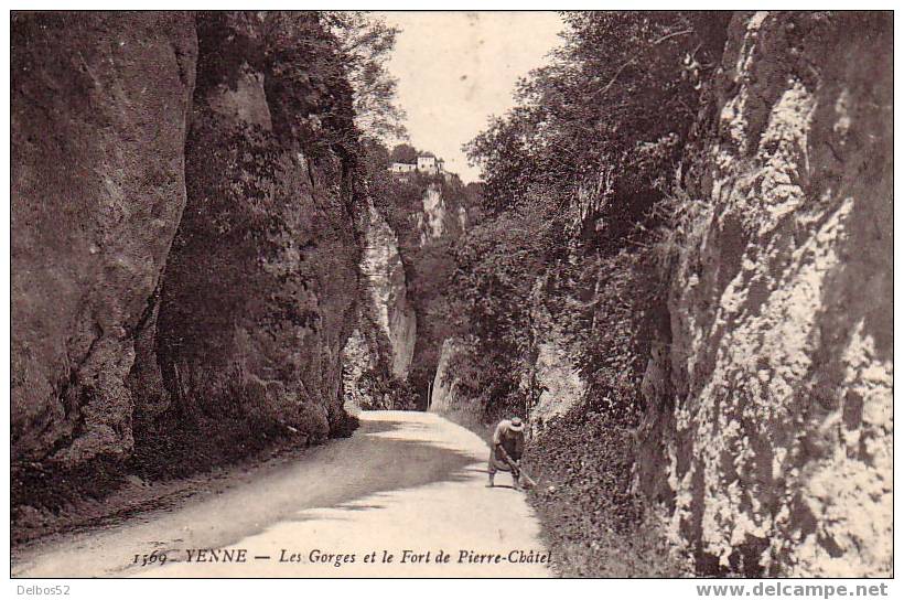 Yenne   -   Les Gorges Et Le Fort De Pierre-Châtel - Yenne