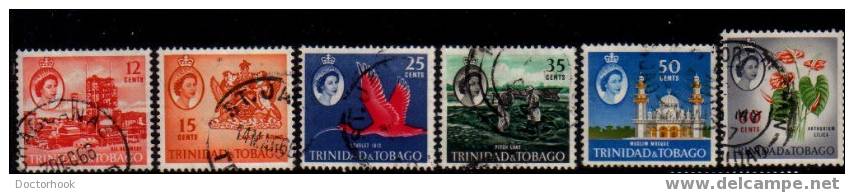 TRINIDAD & TOBAGO   Scott   # 89-102  F-VF USED - Trinidad & Tobago (...-1961)