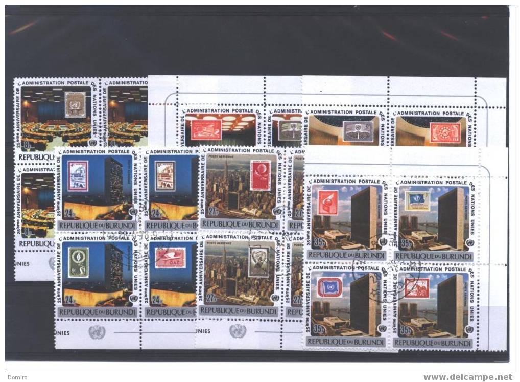 BU 781/92° + PA 469/80°    Cote COB : 37.50 € - Used Stamps