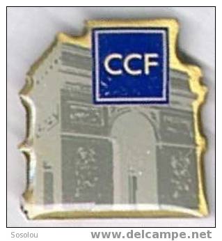 CCF. L'Arc De Triomphe - Banks