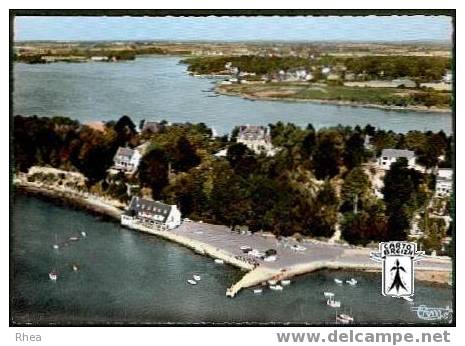 56 Arradon - ARRADON (56. Morbihan)  530-30 A - Vue Générale De La POINTE D'Arradon, LePort Et L'Evenète - Cpsm - Arradon