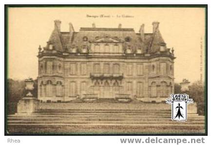 27 Dangu - Dangu (Eure) - Le Château - Cpa - Dangu