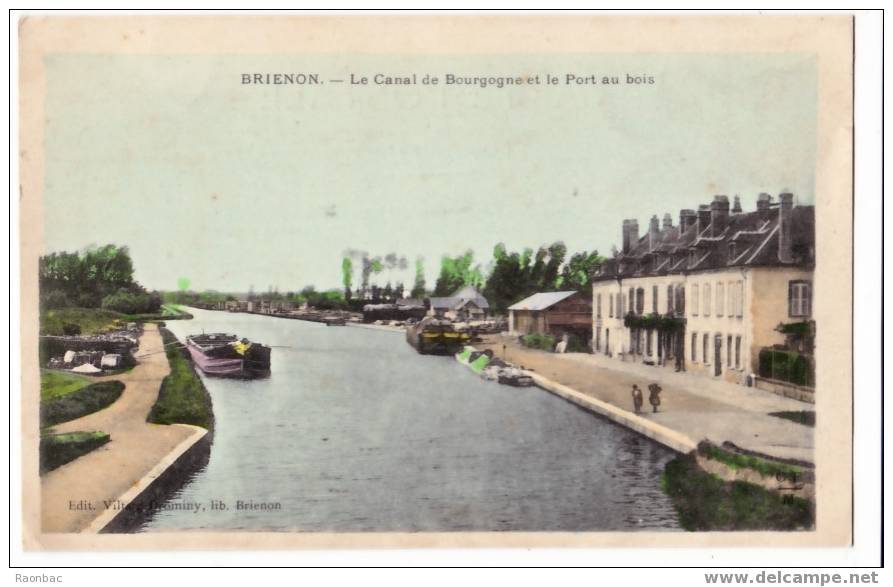 CPA--89-----Brienon Sur Armancon----CANAL----PENICHE - Brienon Sur Armancon