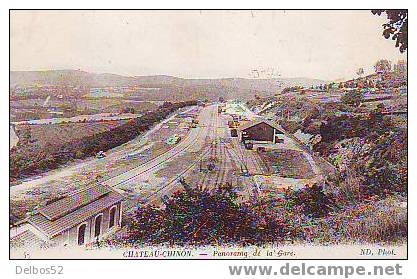 47 - CHATEAU-CHINON - Panorama De La Gare - Chateau Chinon