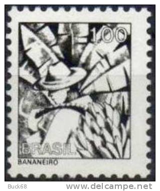 BRESIL BRASIL Poste 1203 ** MNH Récolte De La BANANE - Used Stamps