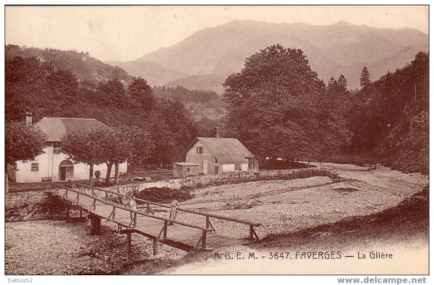 Faverges   -   La Glière - Faverges