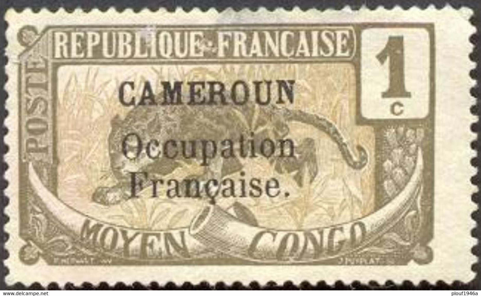 Pays :  82,3 (Cameroun : Occup. Française)   Yvert Et Tellier N° :   67 (*) - Neufs