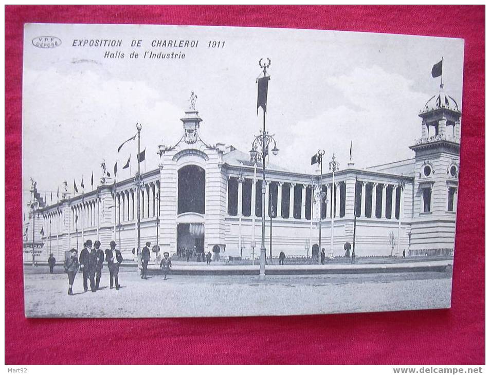 CHARLEROI  EXPOSITION 1911 HALL DE L INDUSTRIE - Aiseau-Presles