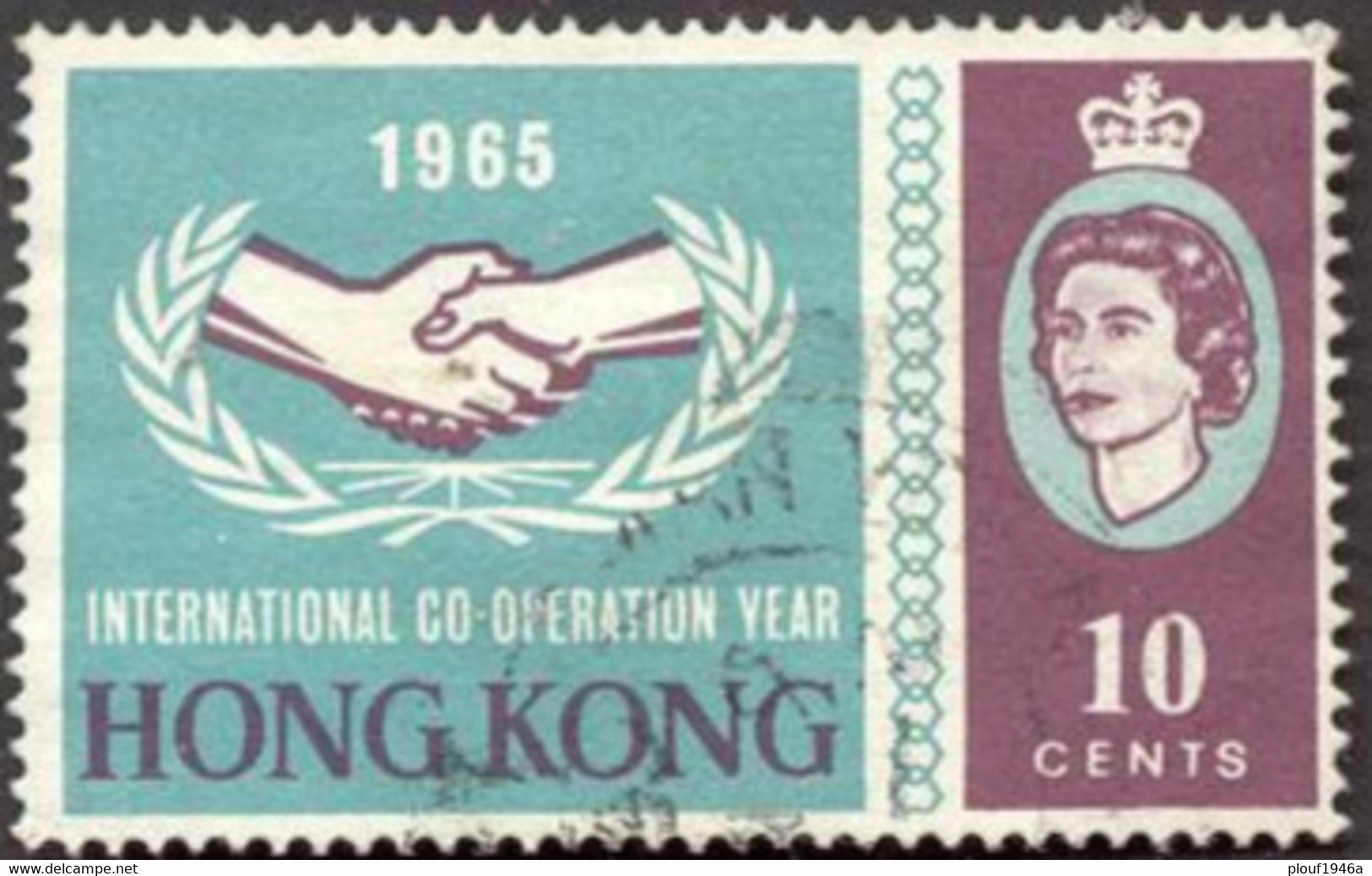 Pays : 225 (Hong Kong : Colonie Britannique)  Yvert Et Tellier N° :  214 (o) - Oblitérés