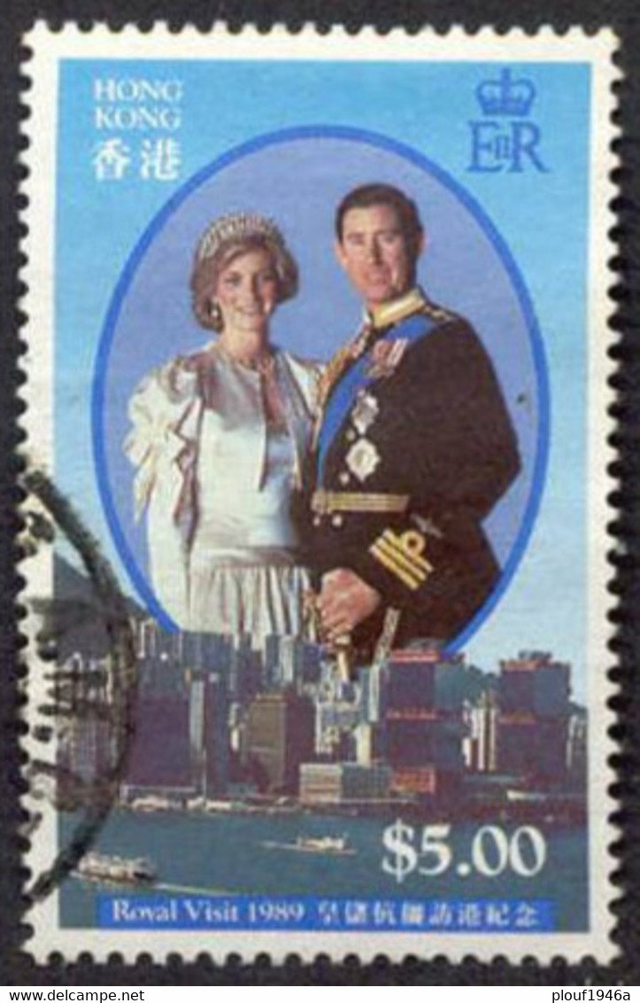 Pays : 225 (Hong Kong : Colonie Britannique)  Yvert Et Tellier N° :  589 (o) - Usati