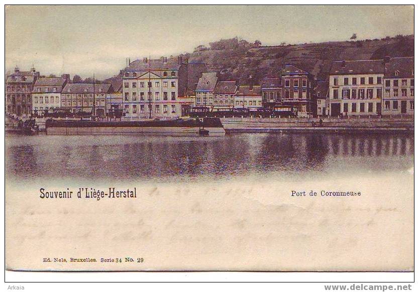 HERSTAL = Souvenir D'Liège-Herstal = Port De Coronmeuse - Herstal