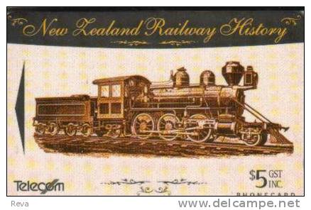 NEW ZEALAND 4 X $5 TRAIN TRAINS RAILWAY HISTORY MINT GPT NZ-D-33-36 IN FOLDER SOLD AT BIG PREMIUM 2000 ISSUED ONLY !! - New Zealand