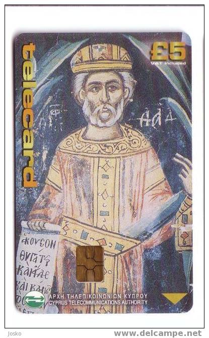 Cyprus – Chypre - Religion - Church - Eglise - Icon – Ikon – Painting – Ikone – Icons - Icone – Peinture - Paintings - Chipre