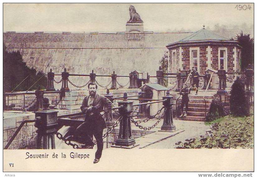 LA GILEPPE = Souvenir De...  (n° VI) Couleur - Gileppe (Stuwdam)