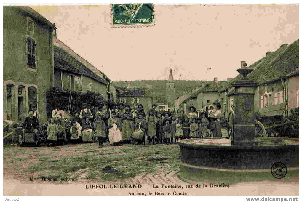 Liffol-le-Grand - La Fontaine, Rue De La Gravière - Liffol Le Grand