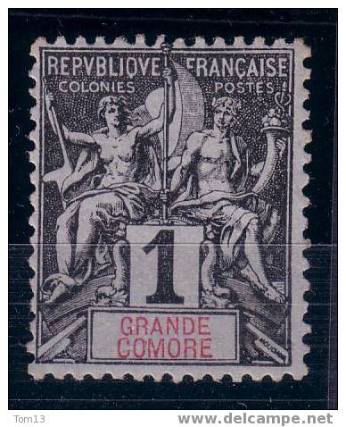 Grande Comore N° 1 Neuf * - Unused Stamps