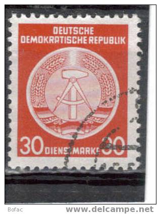 11 OB ALLEMAGNE ORIENTALE "" TIMBRES DE SERVICE"" - Andere & Zonder Classificatie