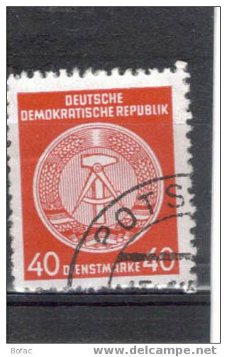 12 OB ALLEMAGNE ORIENTALE "" TIMBRES DE SERVICE"" - Other & Unclassified