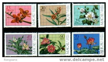 Macao 1985 Medicinal Plants Set MNH - Unused Stamps