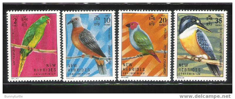 New Hebrides 1972 Artifacts Birds Seashells MLH - Nuevos