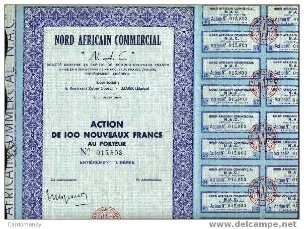 NORD AFRICAIN COMMERCIAL 1963 (art.N°2) - Afrika