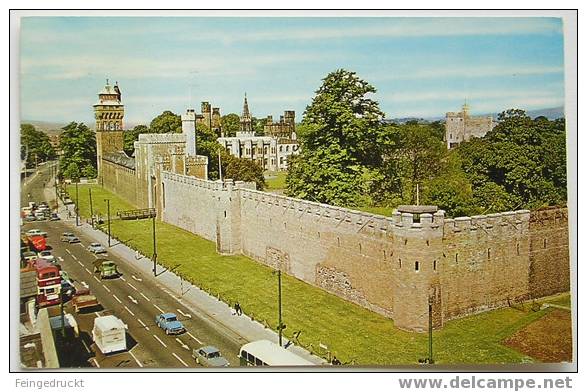 D 2267 - Cardiff (Wales). The Castle - CAk, Gelaufen - Glamorgan