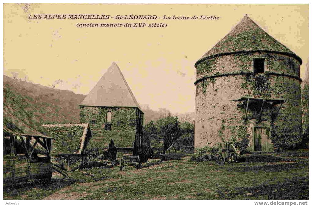 St-Léonard - La Ferme De Linthe ( Ancien Manoir Du XVIe Siècle) - Saint Leonard Des Bois