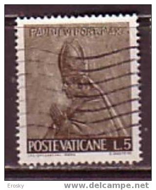 Z1714 - VATICANO SASSONE N°423 - VATICAN Yv N°441 - Used Stamps