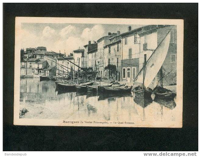 Martigues - La Venise Provençale - Le Quai Brescon (Tardy) - Martigues