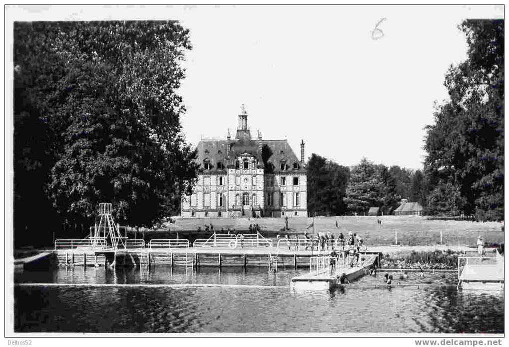 7.- Chateau De Rivesarthe, Près De Malicorne - La Piscine, Centre De Jeunes Et Colonie De Vacances SNCF - Malicorne Sur Sarthe