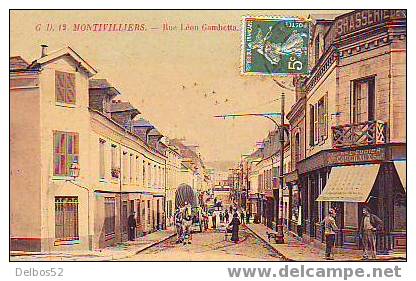 GD 12 - MONTIVILLIERS - Rue Léon Gambetta - Montivilliers
