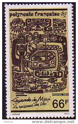 N° 347 à 349 Tous **  Légendes Polynésiennes - Unused Stamps