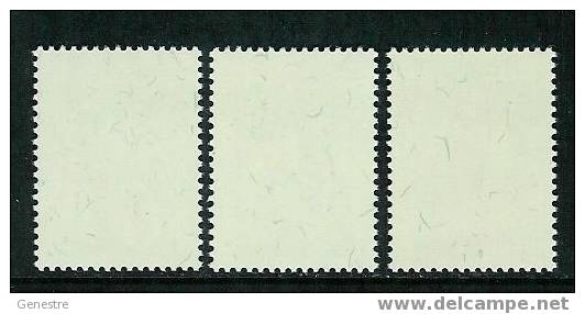 Liechtenstein - 1977 - Y&T N° 625 à 627 - Cachet 1er Jour - Oblitérés