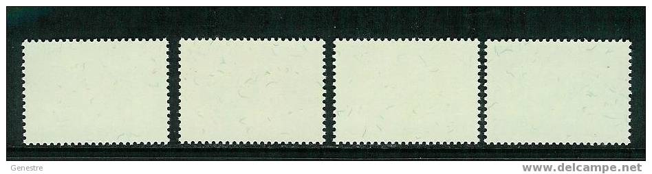 Liechtenstein - 1980 - Y&T N° 684 à 687 - Cachet 1er Jour - Gebraucht