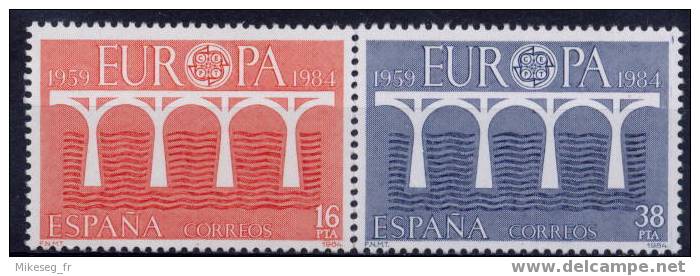 Europa Cept - 1984 - Espagne ** - 1984