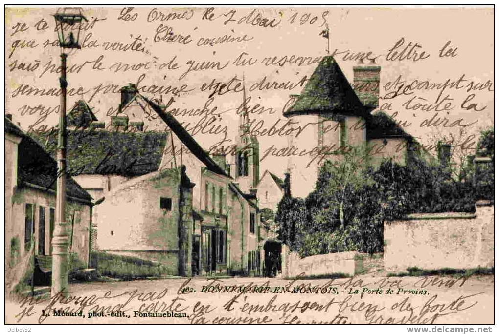 402.- Donnemarie-en-Montois - La Porte De Provins - Donnemarie Dontilly