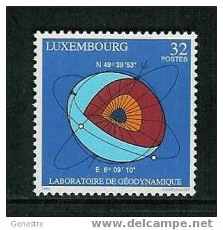 Luxembourg - 1995 - Y&T 1321 ** (MNH) - Centre Européen De Géodynamique Et De Séismologie - Unused Stamps