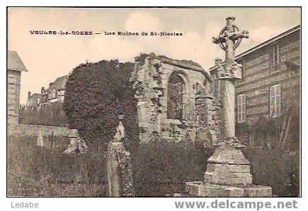 7024-VEULES LES ROSES, Les Ruines De Saint-Nicolas - Veules Les Roses