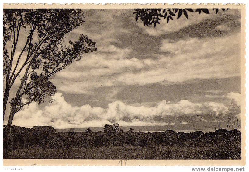 NUAGES SUR LE LAC TANGANYIKA / USUMBURA - Congo Belge