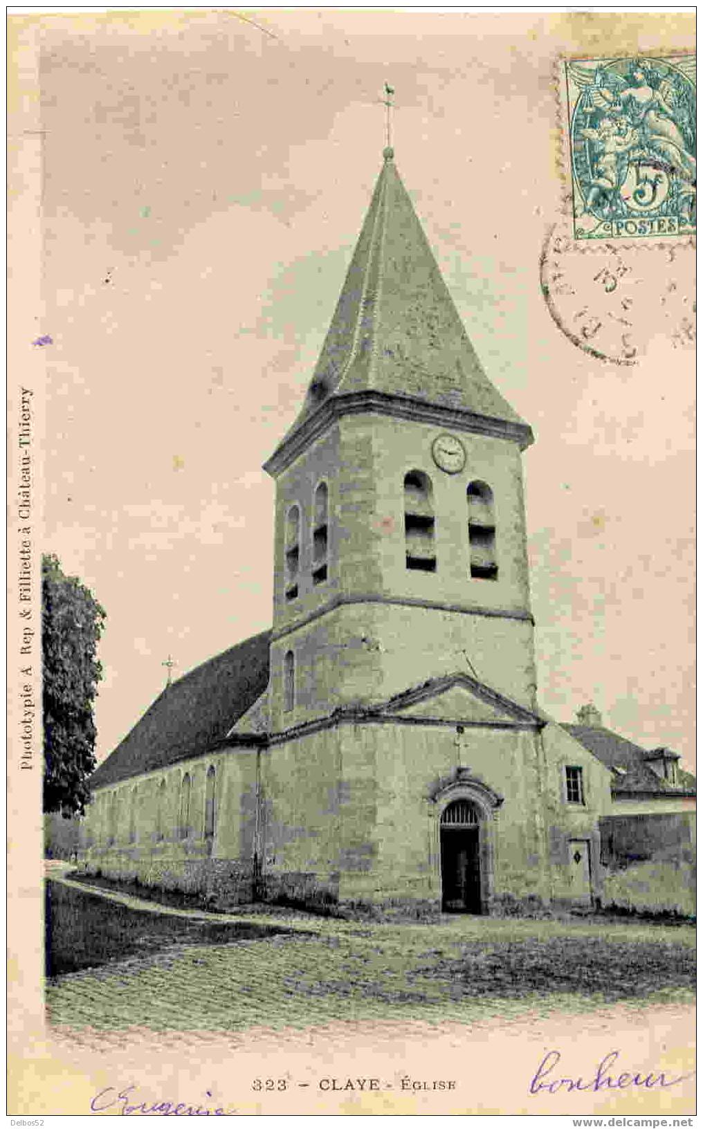 323.- Claye - Eglise - Claye Souilly