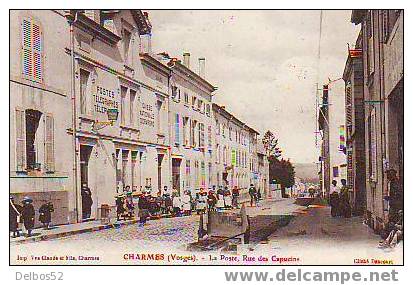 CHARMES-SUR-MOSELLE - La Poste, Rue Des Capucins - Charmes