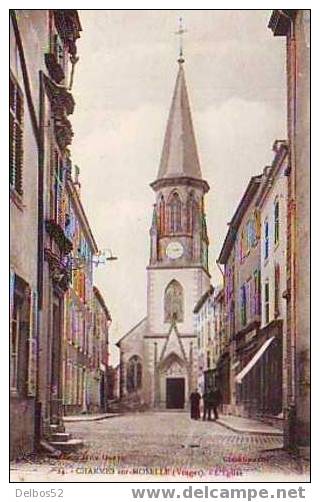 24 - CHARMES-SUR-MOSELLE - L'église - Charmes